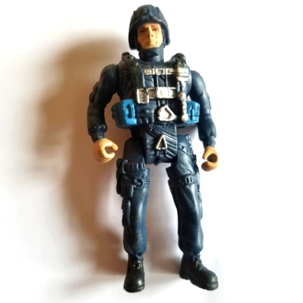 Action figure police man military tactical